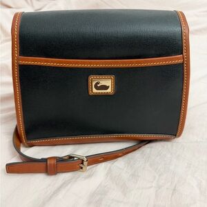 Dooney & Bourke Black and Brown leather
